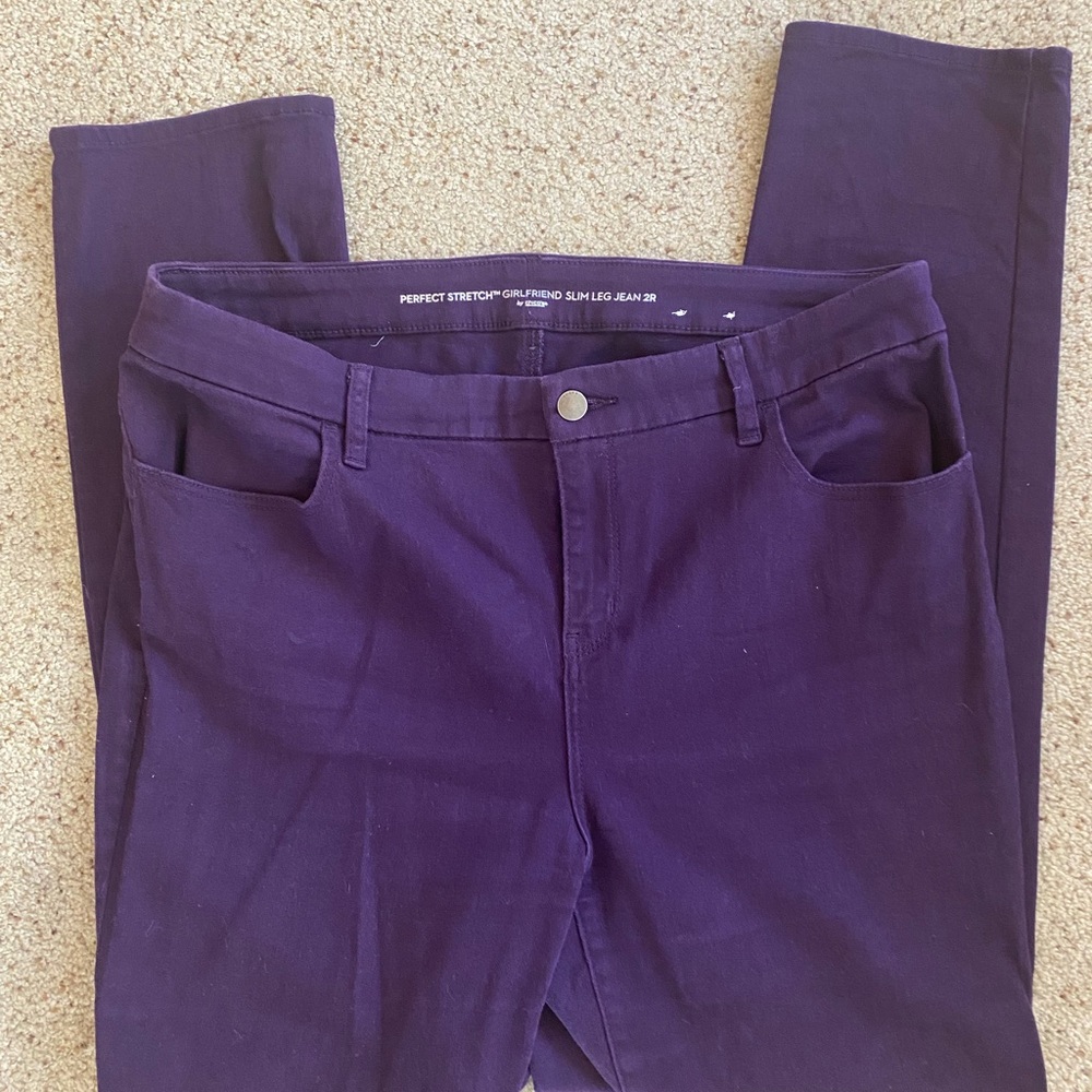 Chicos size 16 purple jeans